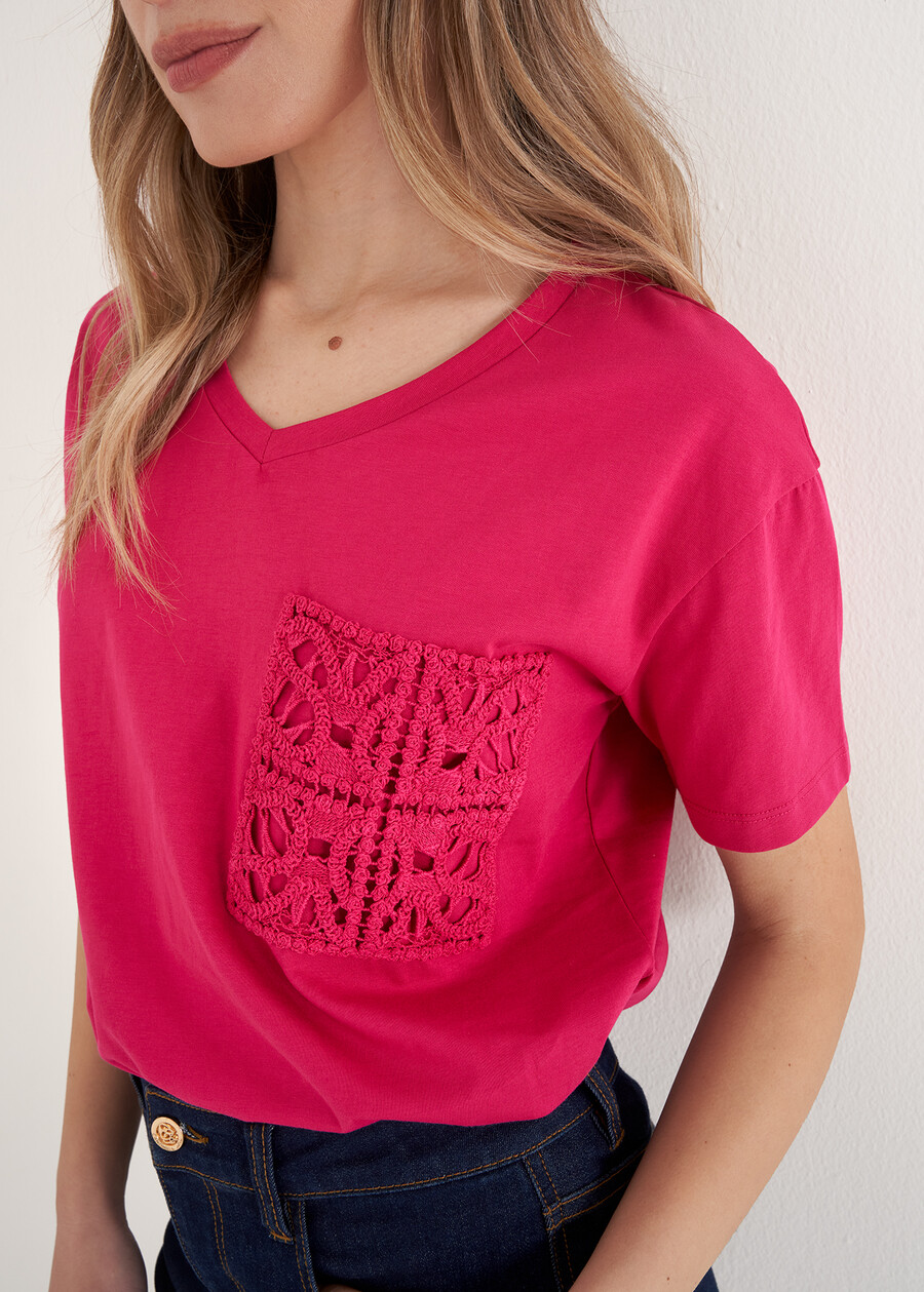 T-Shirt Sonia 100% Cotone VERDE GARDENROSA Donna , immagine n. 2
