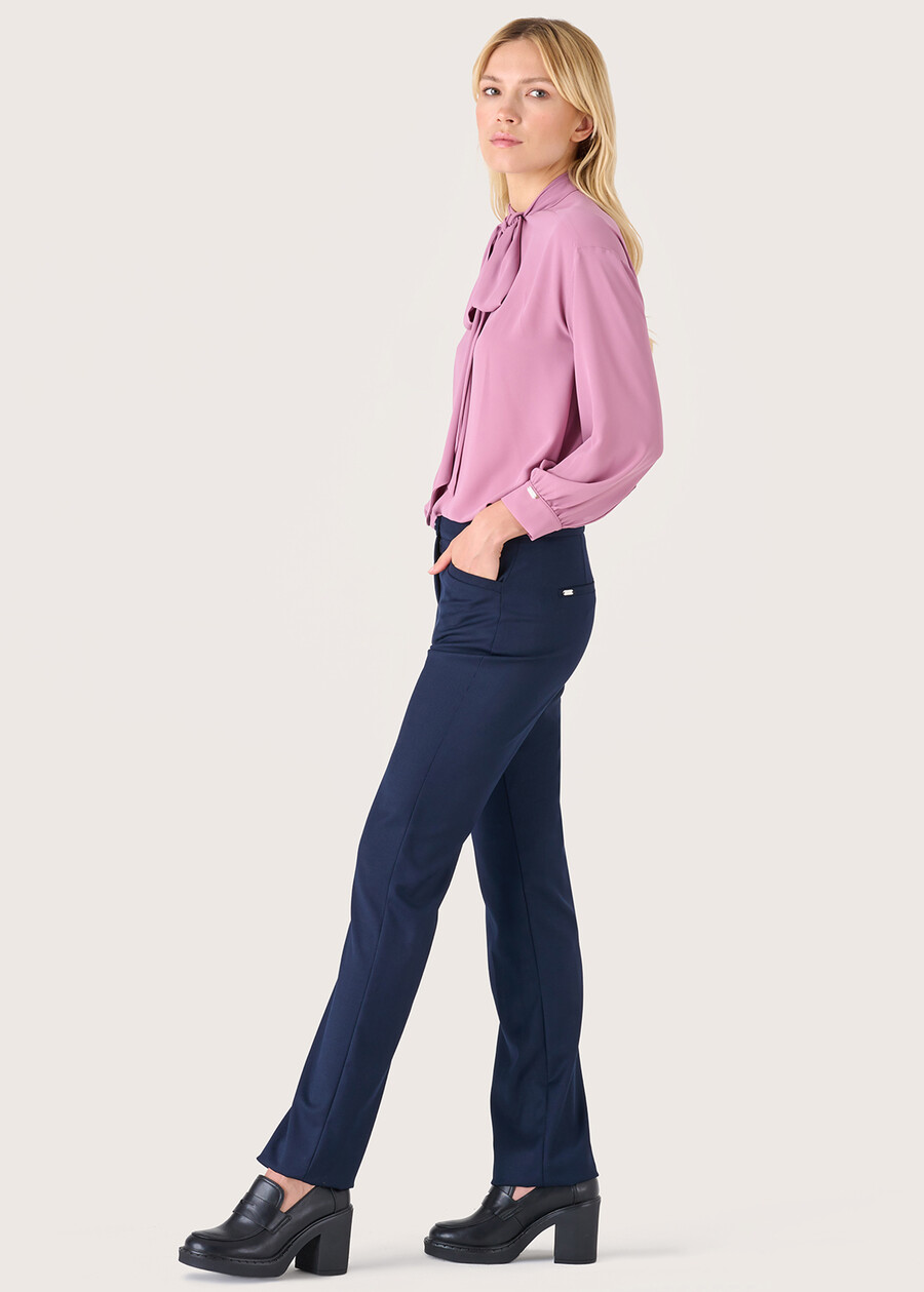 Miranda poly-viscose trousers, Woman  , image number 1