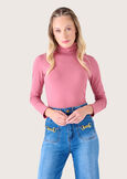 Maglia Sofy in cotone ROSA BOUQUETBLU GRAFITE Donna immagine n. 1