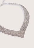 Giulia crystals choker necklace SILVER Woman image number 3