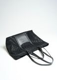 Shopping bag Biky animalier ROSSO BORDEAUXNERO Donna immagine n. 5