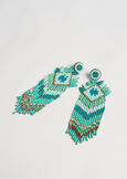 Goky hand-embroidered earrings AZZURO AZZURRO Woman image number 2