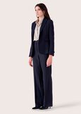 Giorgia technical fabric trousers NERO BLACKBEIGE GESSOBLU Woman image number 1