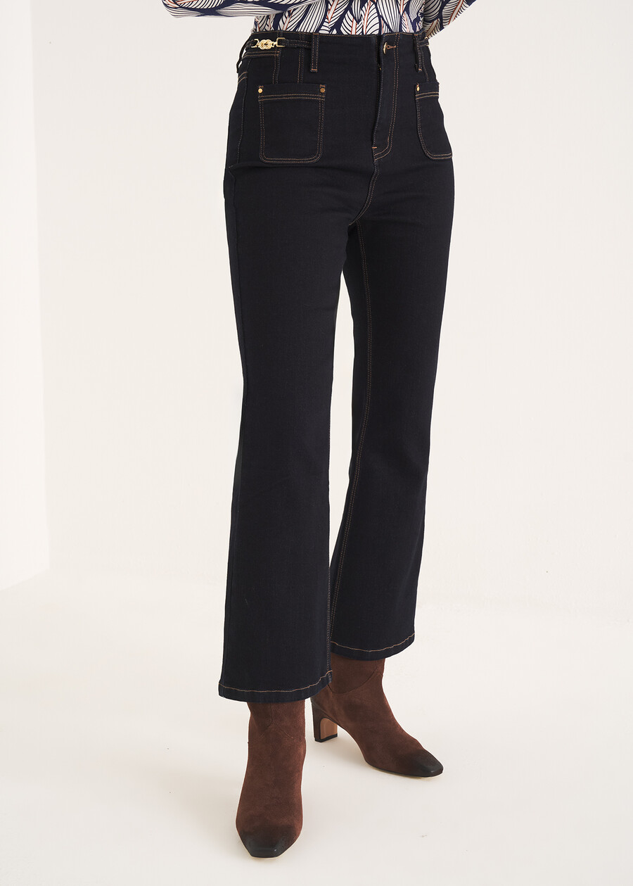 Pantaloni denim Jacqueline svasati DENIM Donna , immagine n. 2