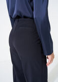 Pantaloni Giorgia ampi bi-stretch NERO BLACKBEIGE GESSOBLU Donna immagine n. 6