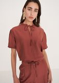 Blusa Babus in viscosa
 MARRONEBLU OTTANIO Donna immagine n. 1