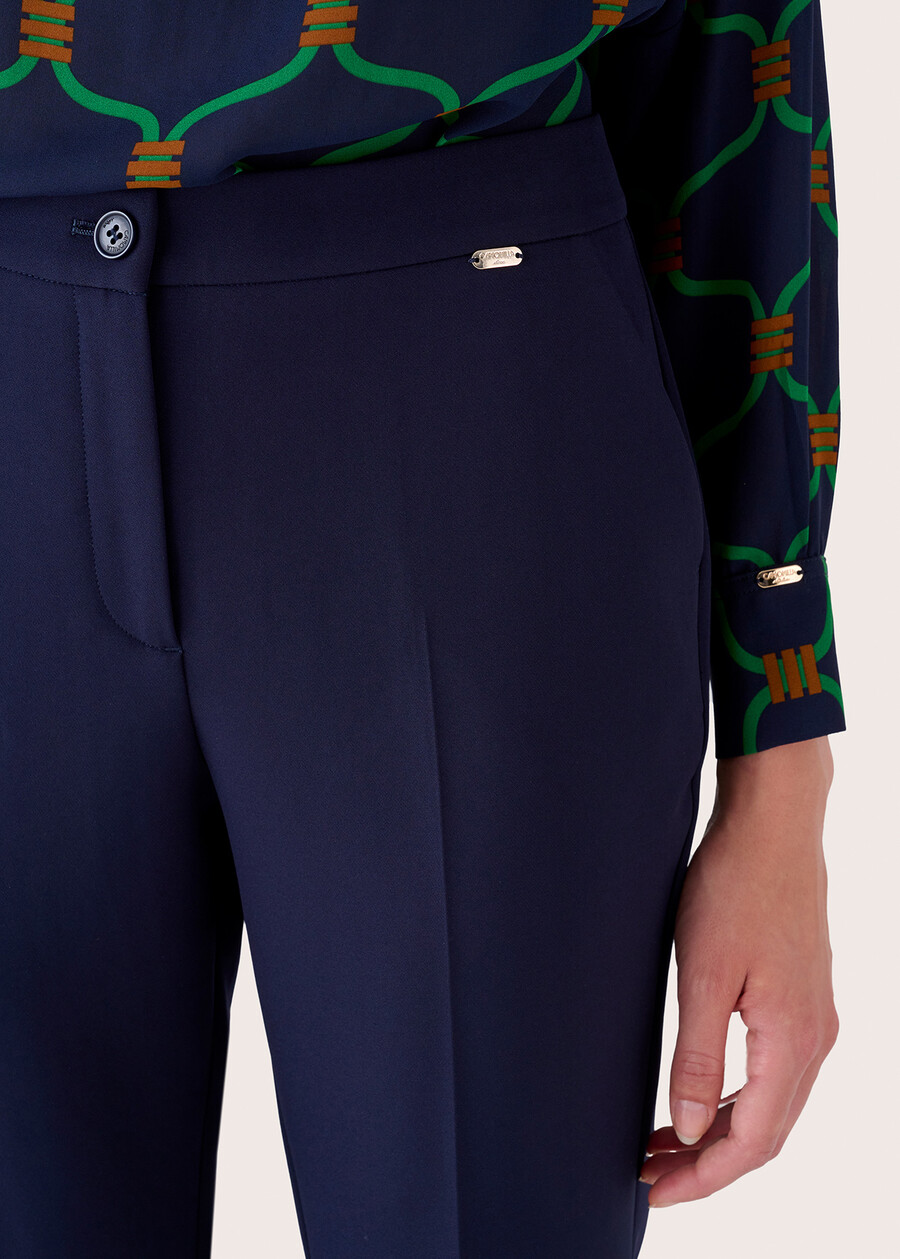 Pantalone Jacqueline a gamba stretta ROSSO MAGENTANERO BLACKVERDE BOTTIGLIABLUE DARK BLUE Donna , immagine n. 4