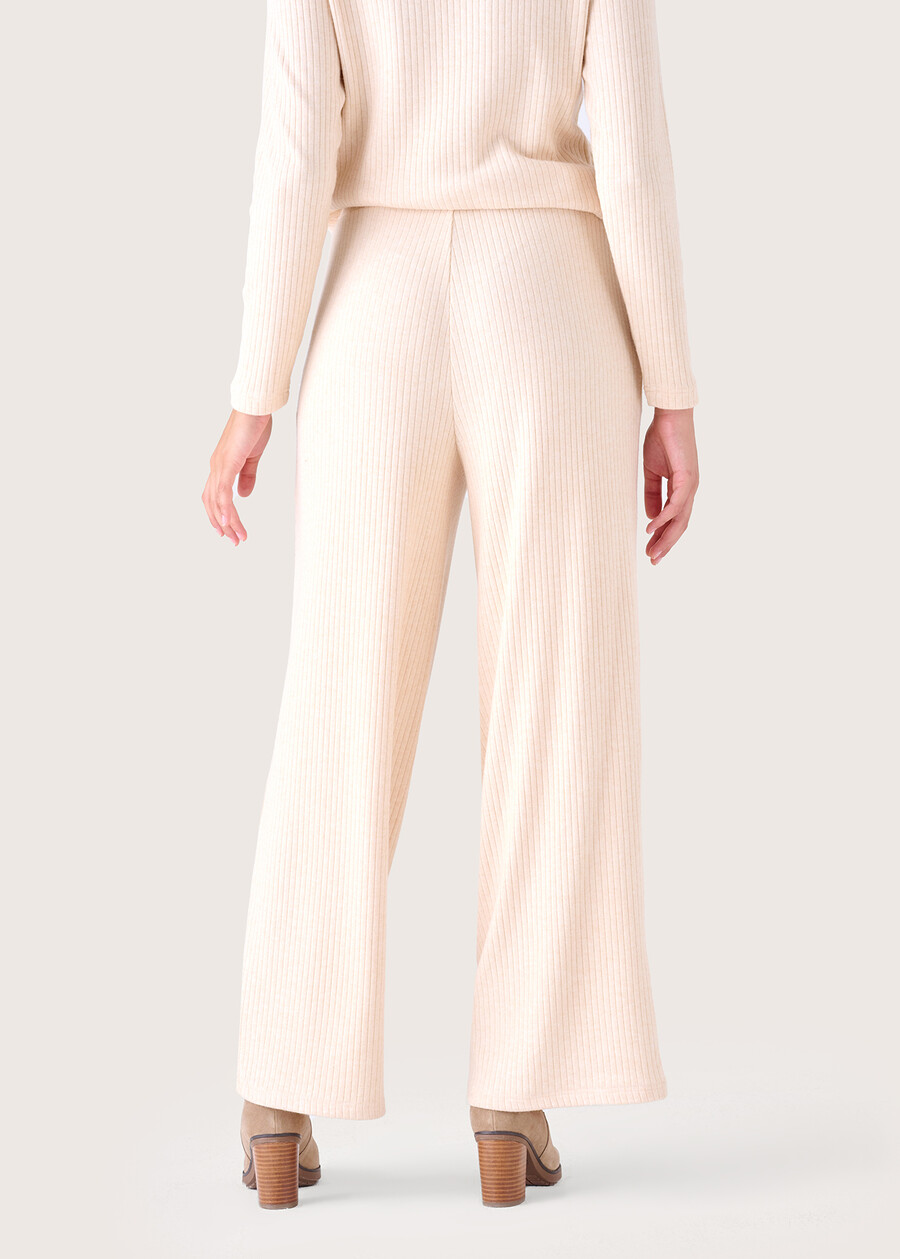 Pantalone Piapia a coste BEIGE CREAM Donna , immagine n. 4