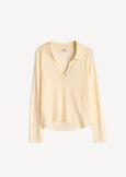 Maglia polo Margaret con finta canotta BEIGE LATTEBLU Donna immagine n. 5