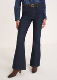 Cindy flared-leg denim trousers DENIMDENIM Woman image number 2