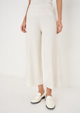 Piper high-waisted trousers BLU NAVYBIANCO BURRO Woman image number 3
