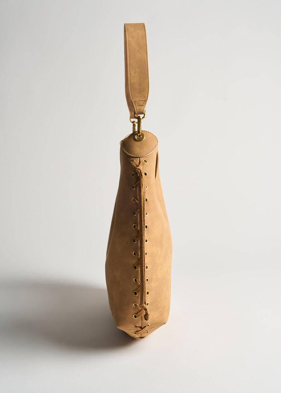 Baxter nubuck effect pochette ARANCIONE Woman , image number 3