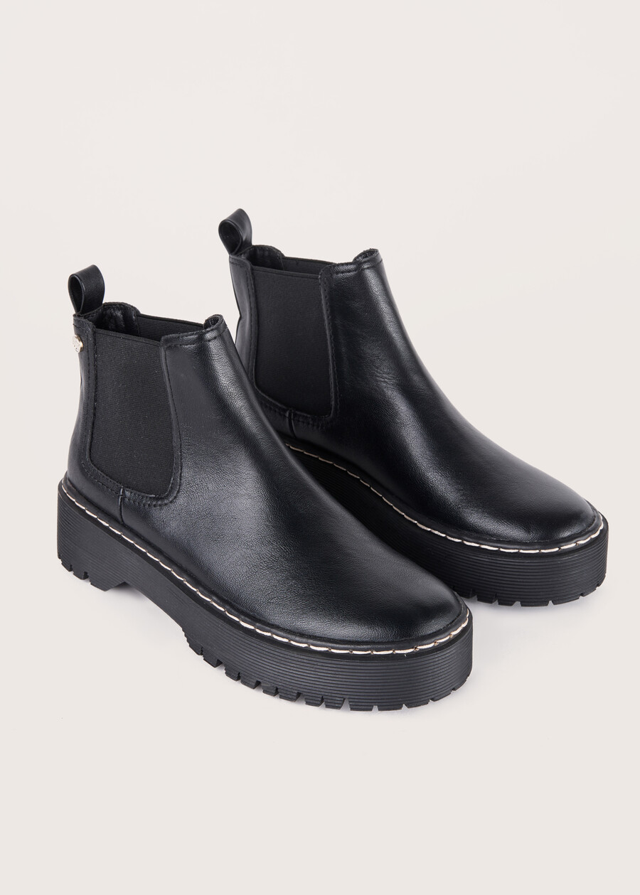 Sandy eco-leather ankle boots NERO BLACK Woman , image number 1