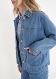 Giubbino Gila in denim di cotone DENIM LIGHT DENIM Donna immagine n. 2