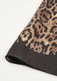 Foulard Separdo 100% seta NERO BLACK Donna immagine n. 3