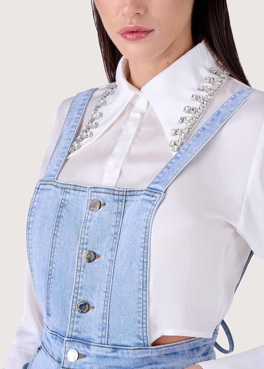 Thelma denim dungarees DENI DENIM Woman , image number 2