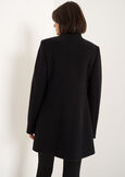 Elisir-A medium coat Archivio NERO BLACKROSSO Woman image number 4