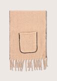 Simonetta scarf with pocket BEIGE CAMMELLO Woman image number 1