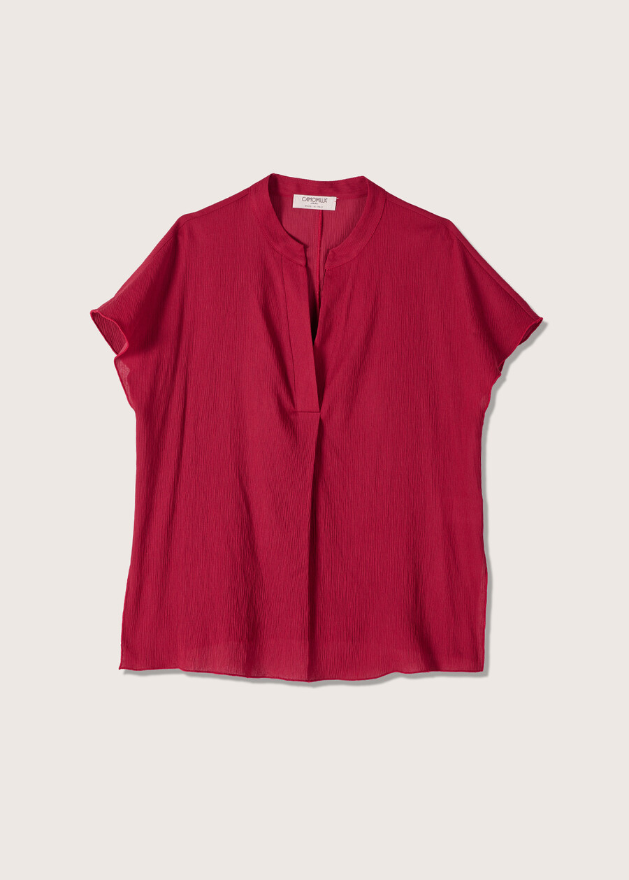 Santa crepe t-shirt VIOLA MOSTO Woman , image number 1