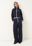 Fanny cropped sweatshirt BLU Woman image number 4