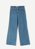 Pantalone Dandy in denim di cotone DENIM LIGHT DENIM Donna immagine n. 6