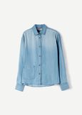 Camicetta Car 100% lyocell DENIM LIGHT DENIM Donna immagine n. 5