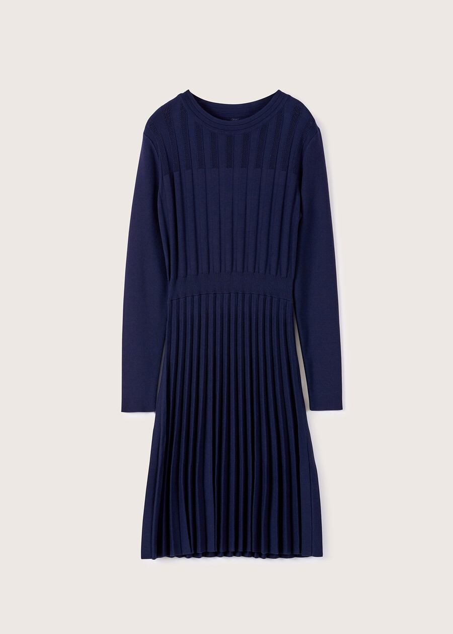 Abito Antilla con gonna plissettata BLUE OLTREMARE Donna , immagine n. 5