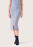 Gonna a tubo Ginger in maglia GRIGIO MEDIUM GREYBLUE COLONIAL Donna immagine n. 2