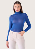Maglia Stacey in viscosa NERO BLACKBEIGE LATTEBLU LAGUNAVIOLA IRISMARRONE TIERRAVERDE AVOCADO Donna immagine n. 1