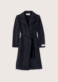 Cappotto Camillo in panno NERO BLACKBEIGE GREIGE Donna immagine n. 7