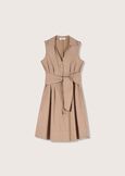 Alberto sleeveless dress BEIGE Woman image number 4