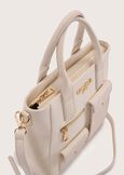 Borsa shopping in canvas Barbara BEIGEVERDE SALVIA Donna immagine n. 3