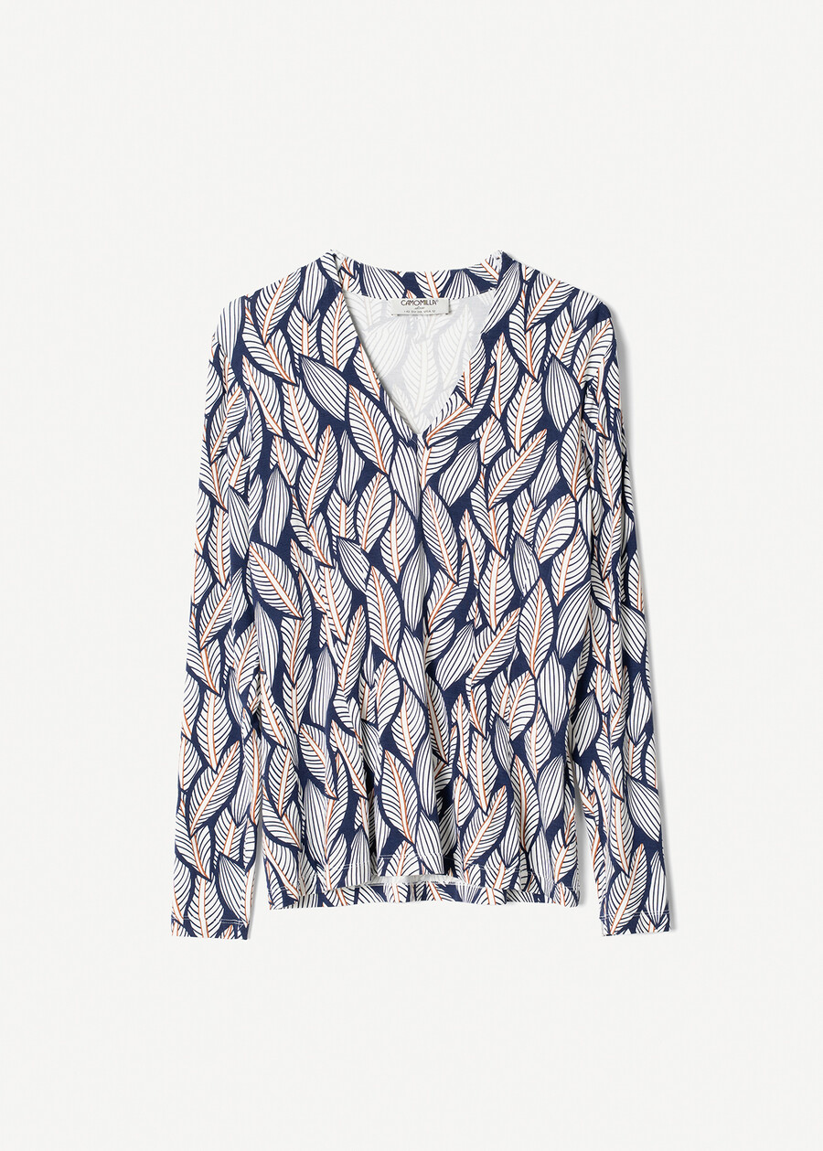 T-shirt Sabry con stampa BLU Donna , immagine n. 5