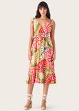 Ankur 100% viscose dress ARANCIO SUNRISE Woman image number 1