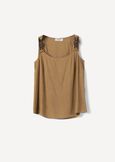Top Thai Con Dettaglio In Legno BEIGE DUNE Donna immagine n. 5