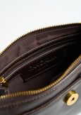 Pochette Badia ecopelle spazzolata MARRONE Donna immagine n. 4