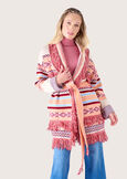 Cardigan Cipro in maglia MARRONE RUGGINE Donna immagine n. 2