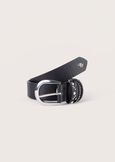 Cintura Carey in ecopelle NERO BLACK Donna immagine n. 1