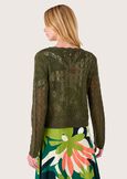 Clark openwork cardigan VERDE TIMO Woman image number 3