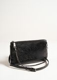 Tonga Krinkle faux leather crossbody NERO BLACKVIOLA VINACCIA Woman image number 1