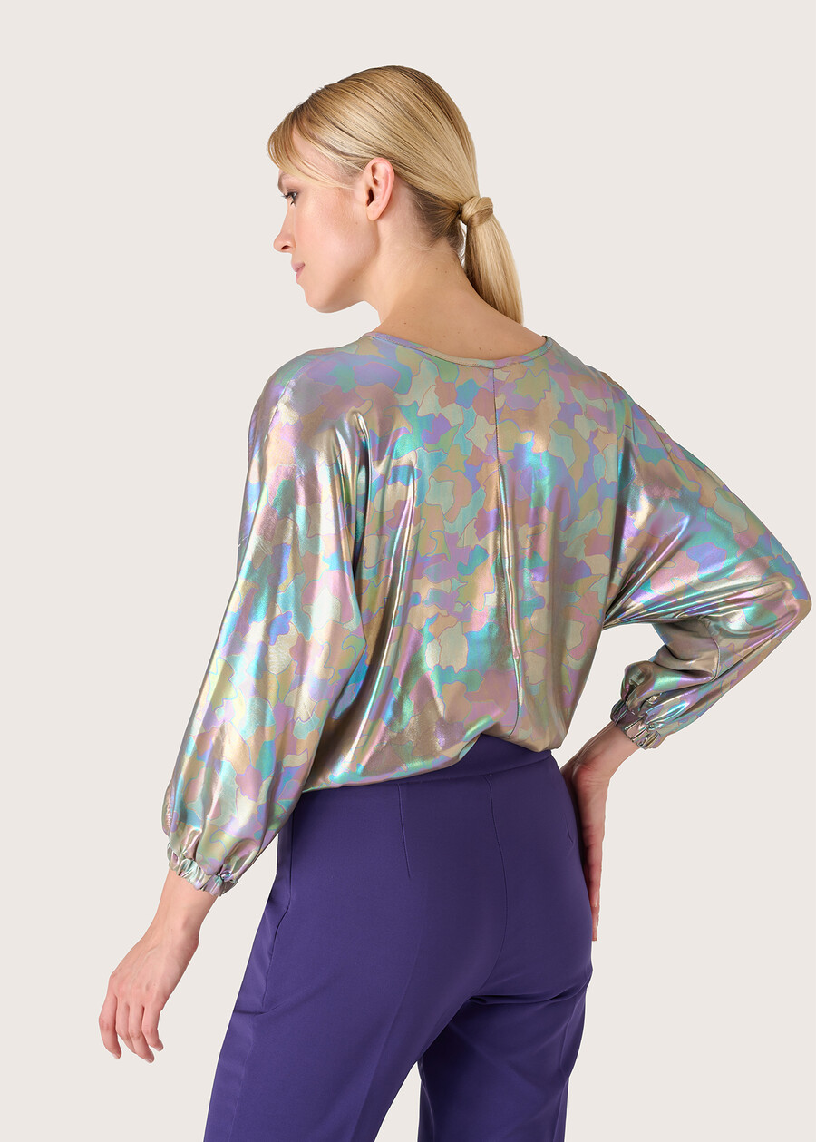 Sabrina camouflage blouse GOLD Woman , image number 3