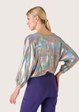 Sabrina camouflage blouse GOLD Woman image number 3