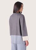 Maglia Manuela con scollo tondo GRIGIO DARKGREY Donna immagine n. 3