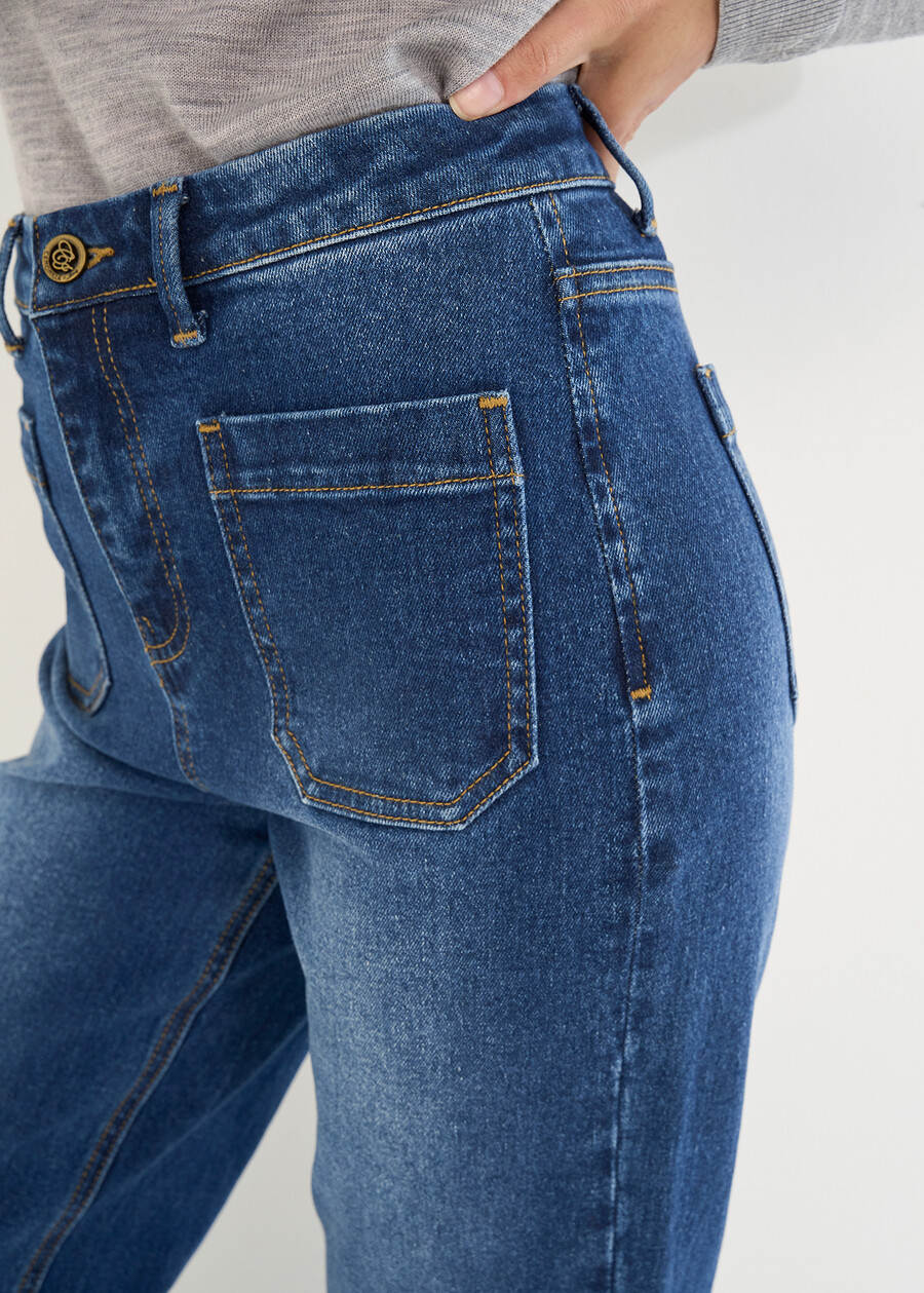 Jeans Dennis con dettagli maculati DDENM Donna , immagine n. 3
