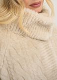 Glory faux fur jacket BEIGE LATTE Woman image number 3