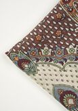 Foulard Soras in 100% seta MARRONE CIOCCOLATO Donna immagine n. 3
