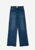 Dean denim cotton trousers DENIM MEDIUM DENIMBLUE OLTREMARE  Woman image number 5