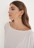 Blusa Cassy in jersey GRIGIO GREYBLUE OLTREMARE  Donna immagine n. 2