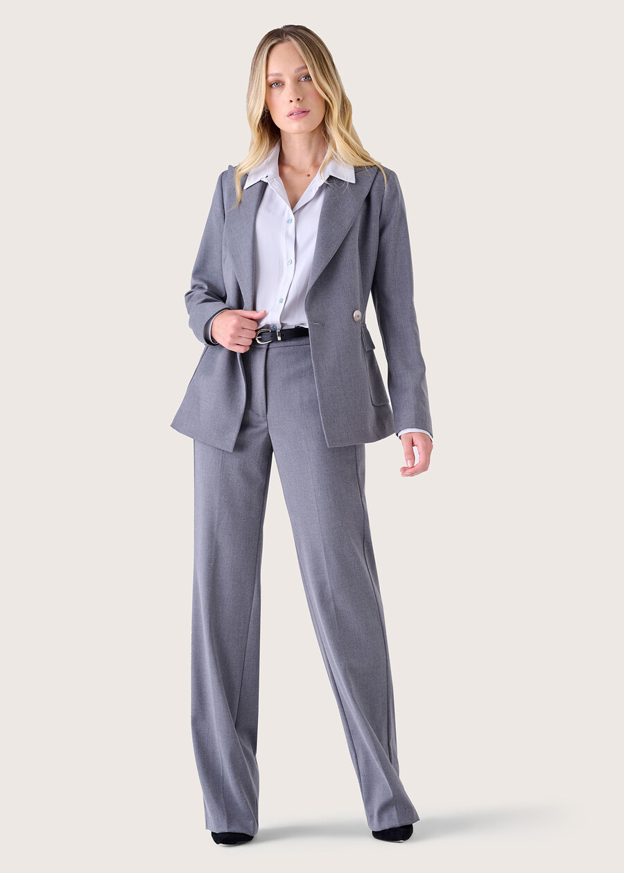 Giacca Gwyneta in poliviscosa BEIGE CAMMELLOGRIGIO MEDIUM GREY Donna , immagine n. 4