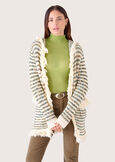 Cervia knitted cardigan BEIGE NAVAJO Woman image number 2